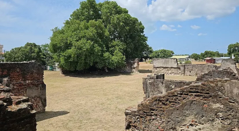 Ruins of Poonakary Fort, Sri Lanka
